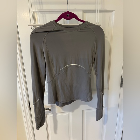 Lululemon Athletica Taupe Performance Top - Picture 1 of 5